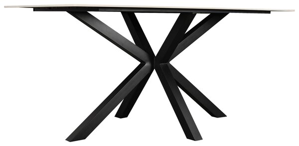 JÍDELNÍ STŮL, černá, bílá, 160/90/76 cm MID.YOU - Jídelní stoly, Online Only