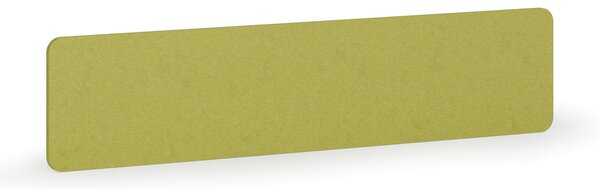 Akustický paraván na stůl, textilní povrch, 180 x 40 cm, zelená