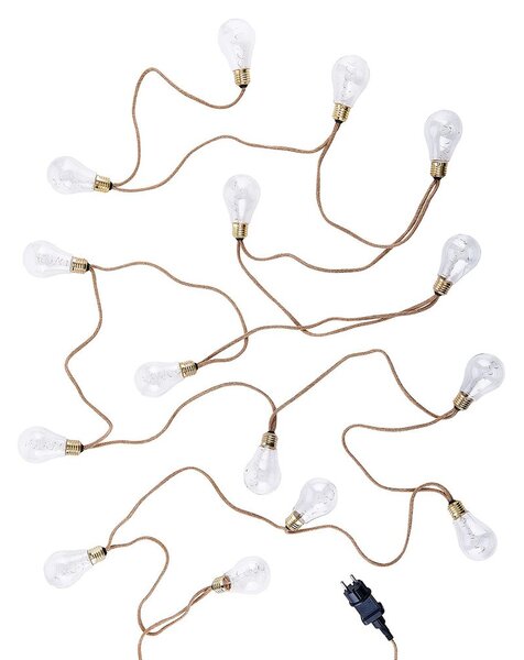 BULB LIGHTS Světelný řetěz žárovky 15 světel