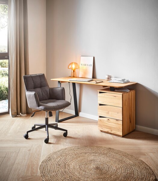 PSACÍ STŮL, divoký dub, 140/65/75 cm Linea Natura - Kancelářské stoly