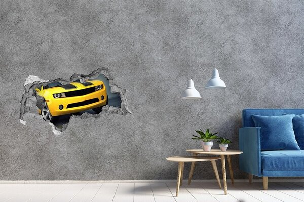 Díra 3D fototapeta nálepka Sportovní auto nd-b-99342888