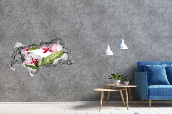 Nálepka díra na zeď Růžové orchideje nd-b-98952398