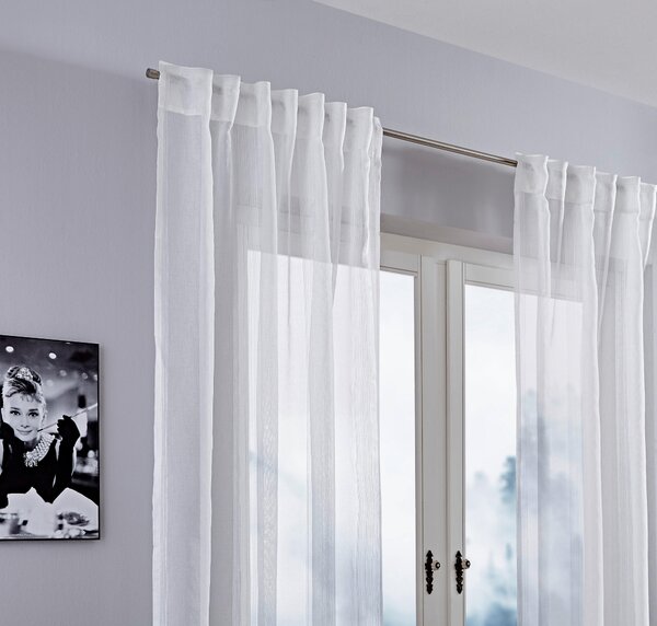 HOTOVÝ ZÁVĚS, poloprůhledné, 140/245 cm Esposa - Závěsy
