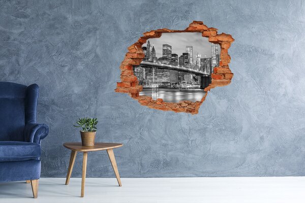 Fototapeta díra na zeď Manhattan New York nd-c-100331222