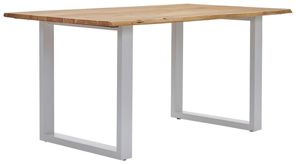 JÍDELNÍ STŮL, bílá, barvy akácie, 160/90/76 cm Livetastic - Jídelní stoly, Online Only