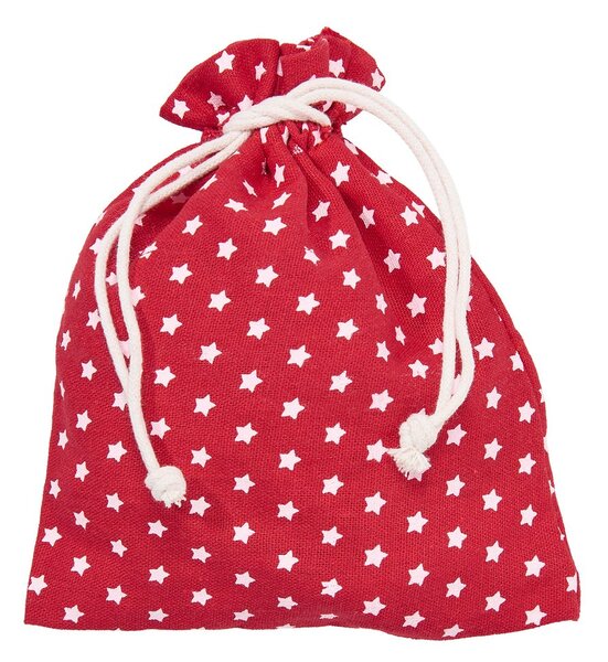 PACK-A-BAG Taštička hvězdy 14 x 18 cm - červená