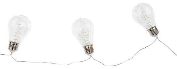 BULB LIGHTS LED Světelný řetěz s USB 10 žárovek