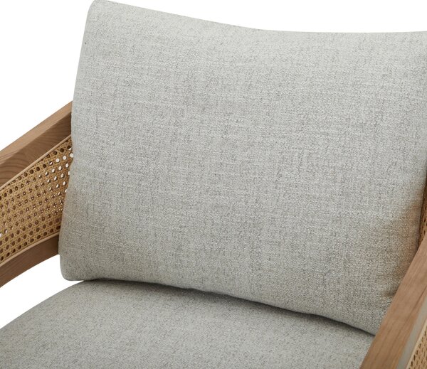 KŘESLO, dřevo, textil, světle šedá Livetastic - Online Only křesla & taburety, Online Only
