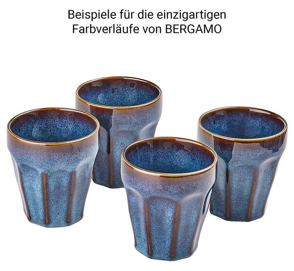 BERGAMO Hrnek na kávu 250 ml - modrá