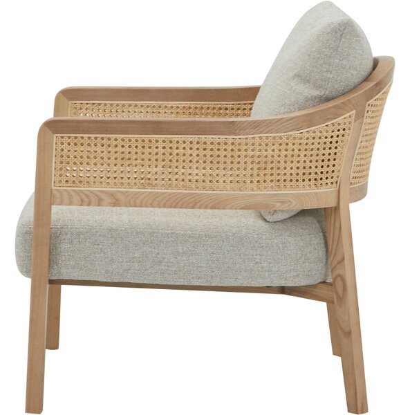 KŘESLO, dřevo, textil, krémová, béžová Livetastic - Online Only křesla & taburety, Online Only