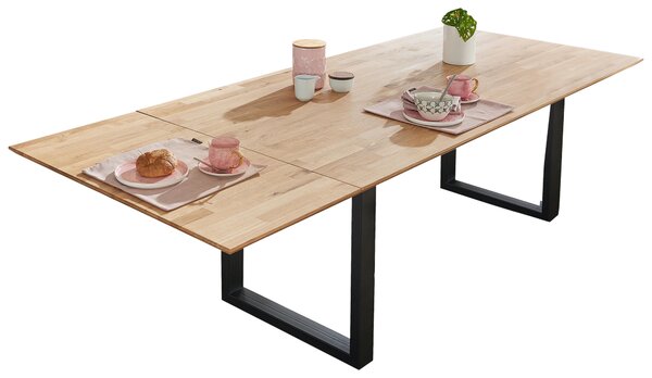 JÍDELNÍ STŮL, divoký dub, 140/90/75 cm P & B - Jídelní stoly, Online Only