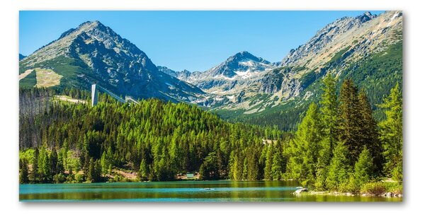 Foto obraz akrylové sklo Jezero v horách oah-85133494