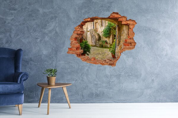 Fototapeta díra na zeď Romantická ulička nd-c-103015747