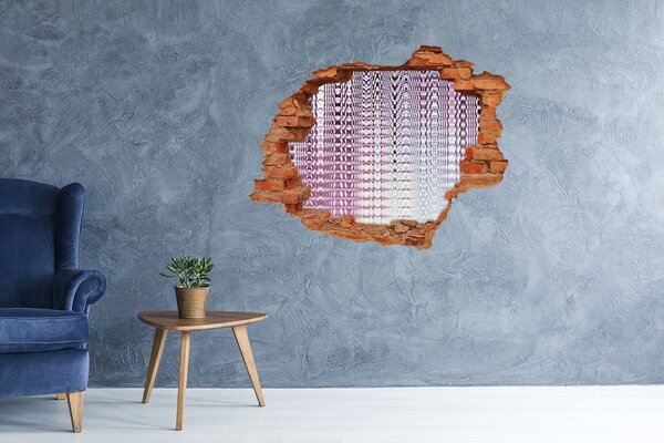 Díra 3D foto tapeta nálepka Fraktální grafika nd-c-105595377