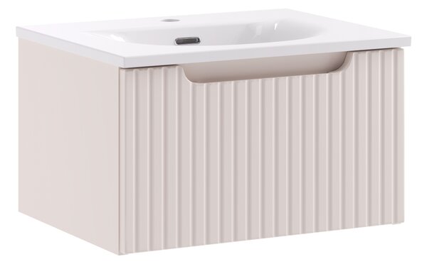 Comad Koupelnová skříňka s nábytkovým umyvadlem Nova Cashmere 50 kašmír mat
