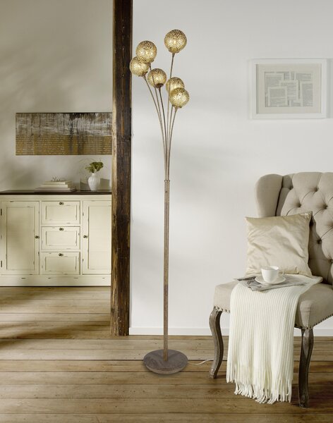 STOJACÍ LAMPA, 34/34/184 cm Landscape - Stojací lampy