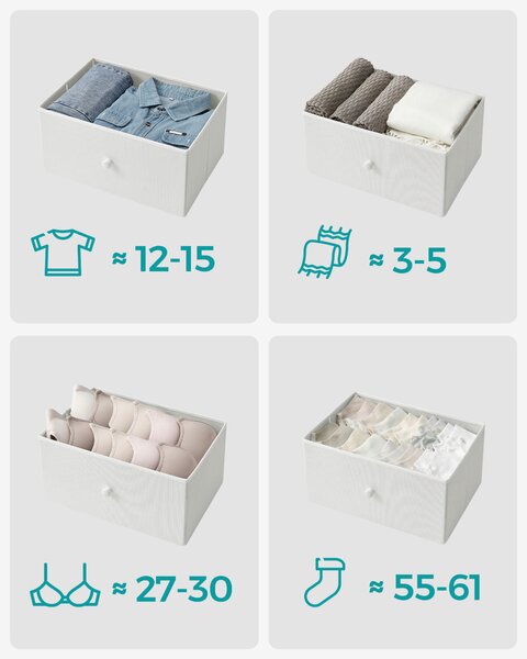 KOMODA, bílá, barvy dubu, 45/91,7/30 cm - Široké komody, Online Only