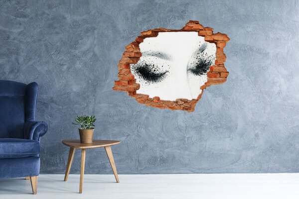 Fototapeta díra na zeď Make up nd-c-107921627