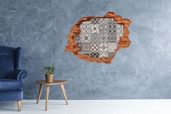 Fototapeta díra na zeď Keramické obkladačky nd-c-108637684