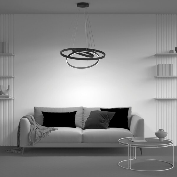 STROPNÍ ZÁVĚSNÉ SVÍTIDLO, 80/40-120 cm MAYTONI - Online Only svítidla, Online Only