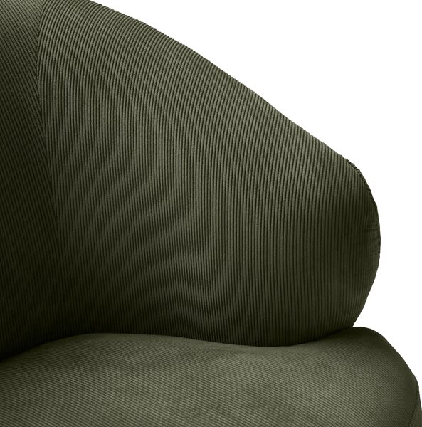 KŘESLO, textil, tmavě zelená MID.YOU - Online Only křesla & taburety, Online Only