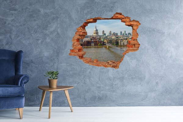 Fototapeta díra na zeď Temže Londýn nd-c-110634868