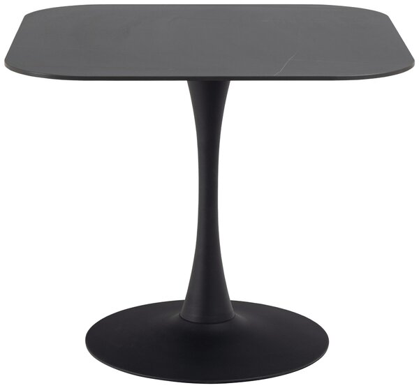 JÍDELNÍ STŮL, černá, 90/90/75 cm MID.YOU - Jídelní stoly, Online Only