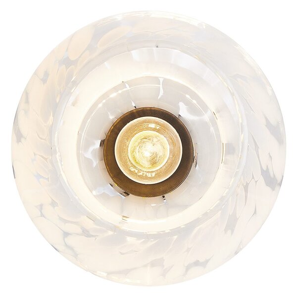 MISS MARBLE LED Lampa 21,5 cm - bílá