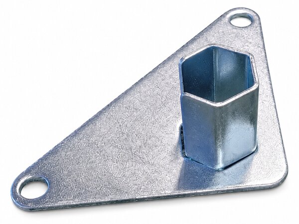 Rohová patka pro nůžkový stan Standard 40mm