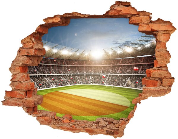 Fototapeta díra na zeď 3D Stadion Polsko nd-c-111485532