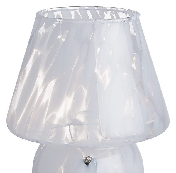 MISS MARBLE LED Lampa 21,5 cm - bílá