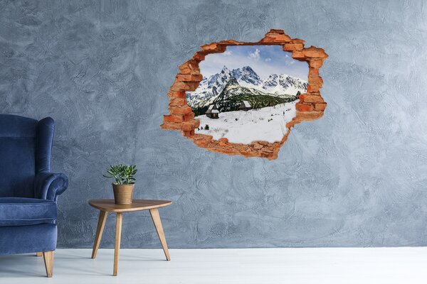 Díra 3D ve zdi na stěnu Tatry nd-c-111249964