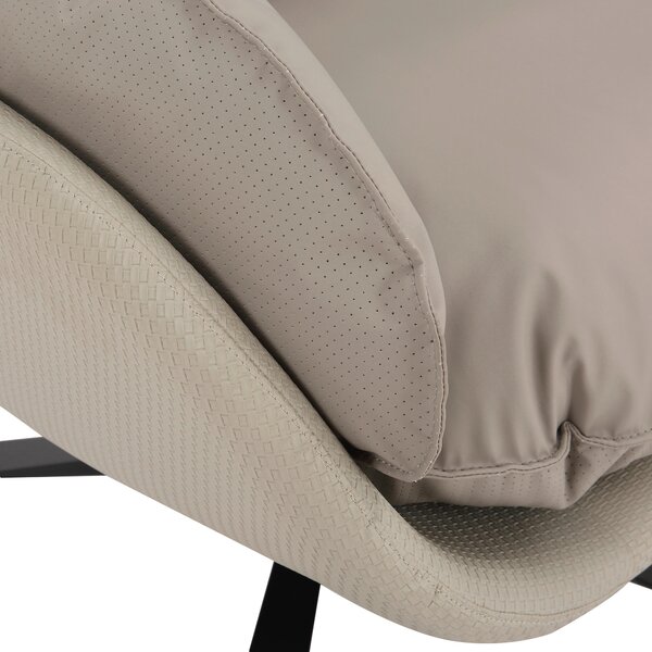 RELAXAČNÍ KŘESLO, textil, šedohnědá MID.YOU - Online Only křesla & taburety, Online Only
