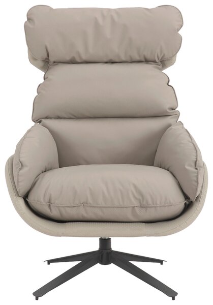 RELAXAČNÍ KŘESLO, textil, šedohnědá MID.YOU - Online Only křesla & taburety, Online Only