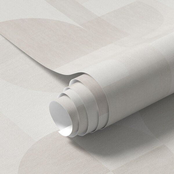 Tapety Minimalistická geometrie ve světle krémové paletě, Tapety skandinávské, a00189 : uwalls.cz