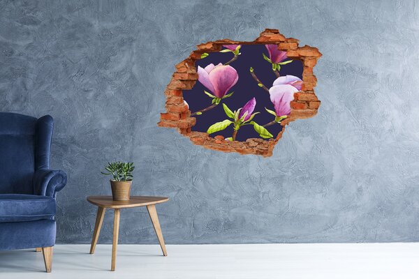 Nálepka díra na zeď Magnolie nd-c-113559796