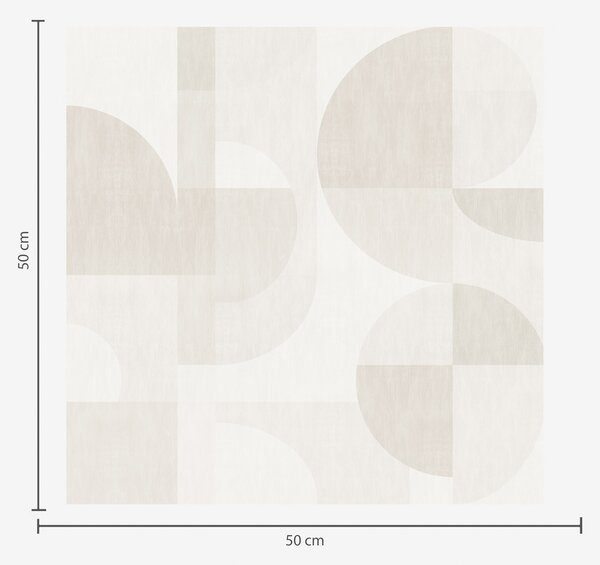 Tapety Minimalistická geometrie ve světle krémové paletě, Tapety skandinávské, a00189 : uwalls.cz