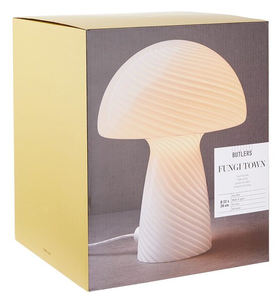 FUNGI TOWN Stolní lampa - bílá