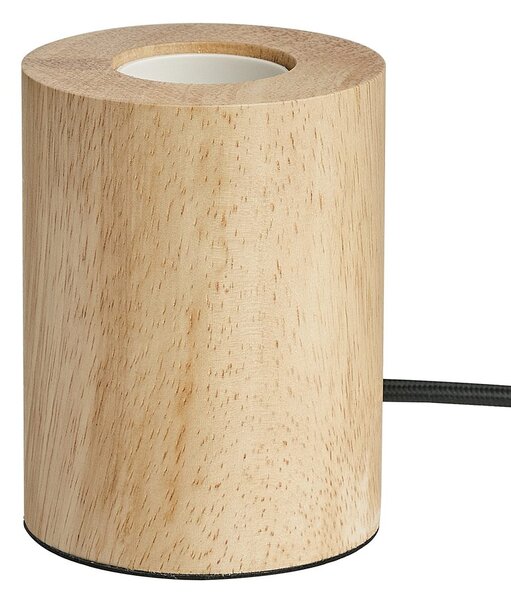 STILO Stolní lampa dřevěná kulatá 11 cm