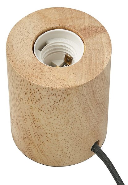 STILO Stolní lampa dřevěná kulatá 11 cm