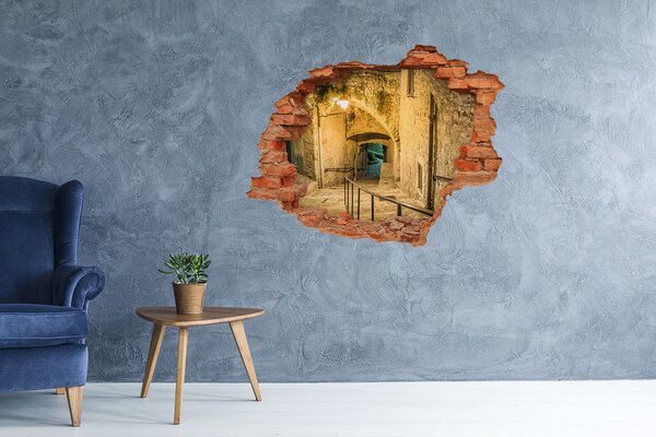 Fototapeta díra na zeď Peille noc Francie nd-c-115550591