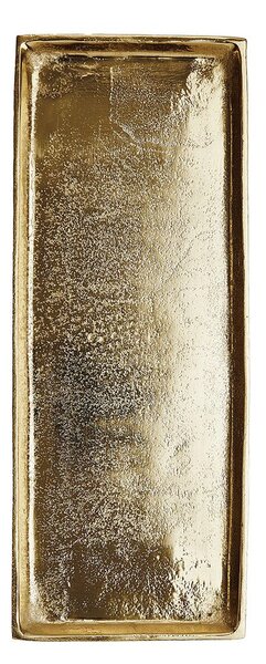 BANQUET Dekorační podnos 35 x 14 cm - zlatá