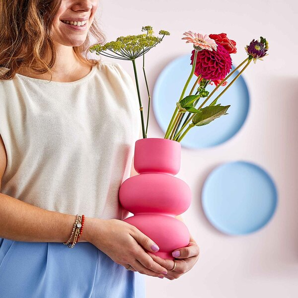 PINK Váza 25 cm