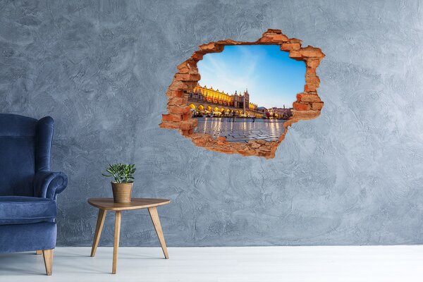Fototapeta díra na zeď Krakov Polsko nd-c-115865900