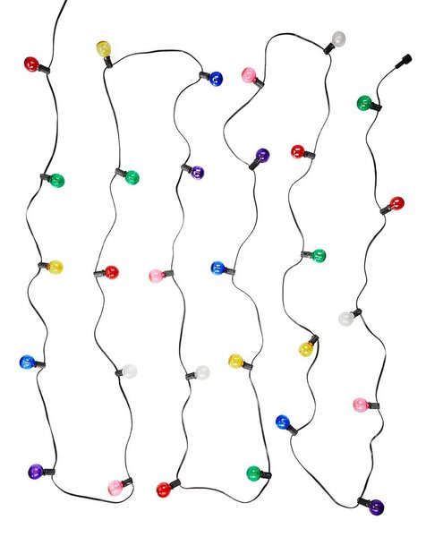 RAINBOW BULBS LED Světelný řetěz venkovní 30 světel