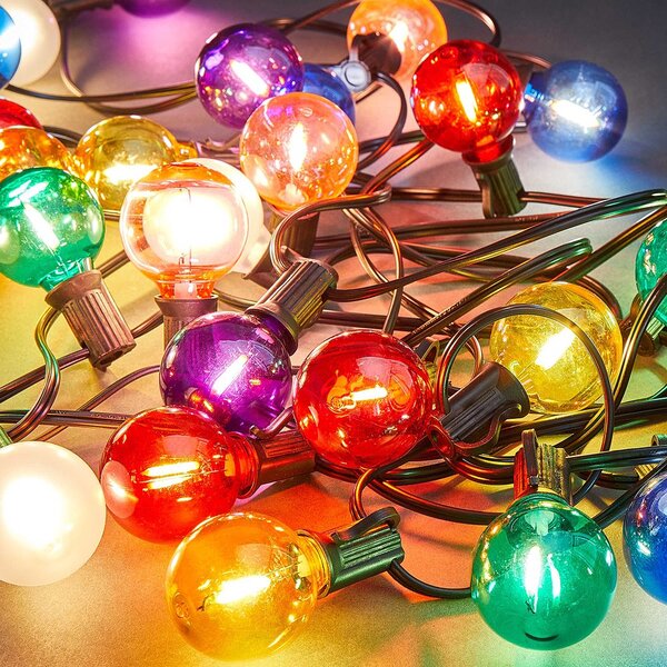 RAINBOW BULBS LED Světelný řetěz venkovní 30 světel