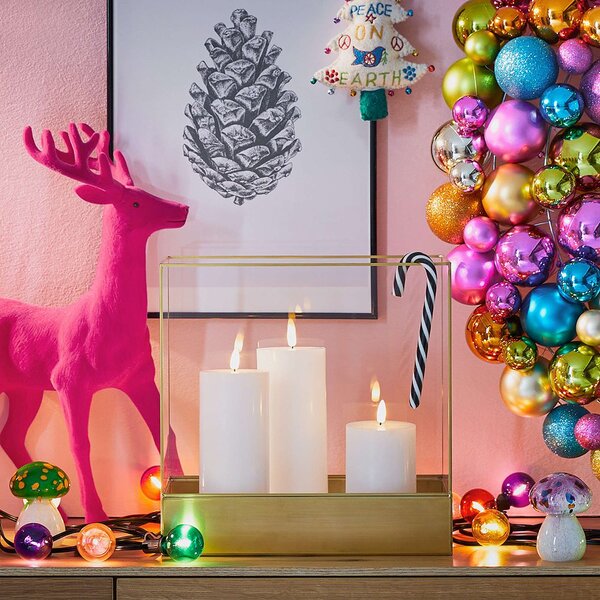 RAINBOW BULBS LED Světelný řetěz venkovní 30 světel
