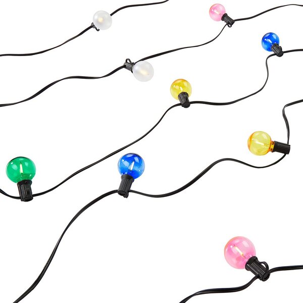 RAINBOW BULBS LED Světelný řetěz venkovní 30 světel