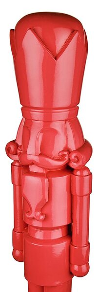 JAMES Dekorační louskáček 38 cm - červená