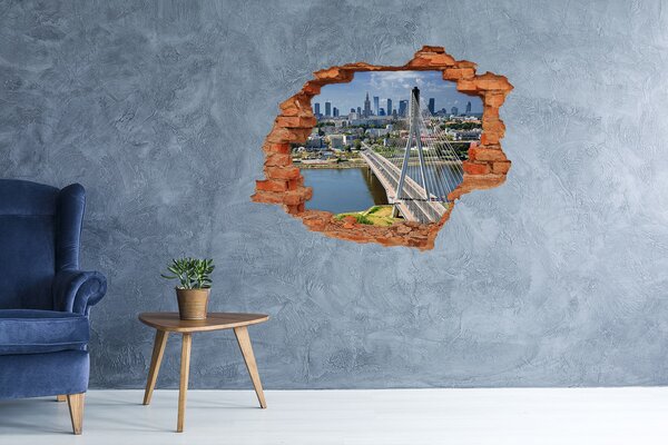 Fototapeta díra na zeď Varšava Polsko nd-c-118203287